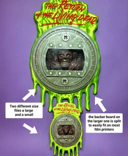 THE RETURN OF THE LIVING DEAD WALL DECORATION 3d model