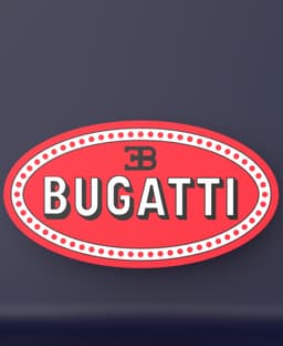 Bugatti - LED strip compatible 3d model