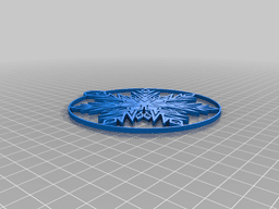 Snowflake Ornament 3d model