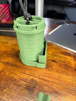 $10 Mini Dice Tower - DND, Dungeon, Dragons, Tabletop Games 3d model