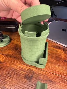 $10 Mini Dice Tower - DND, Dungeon, Dragons, Tabletop Games 3d model
