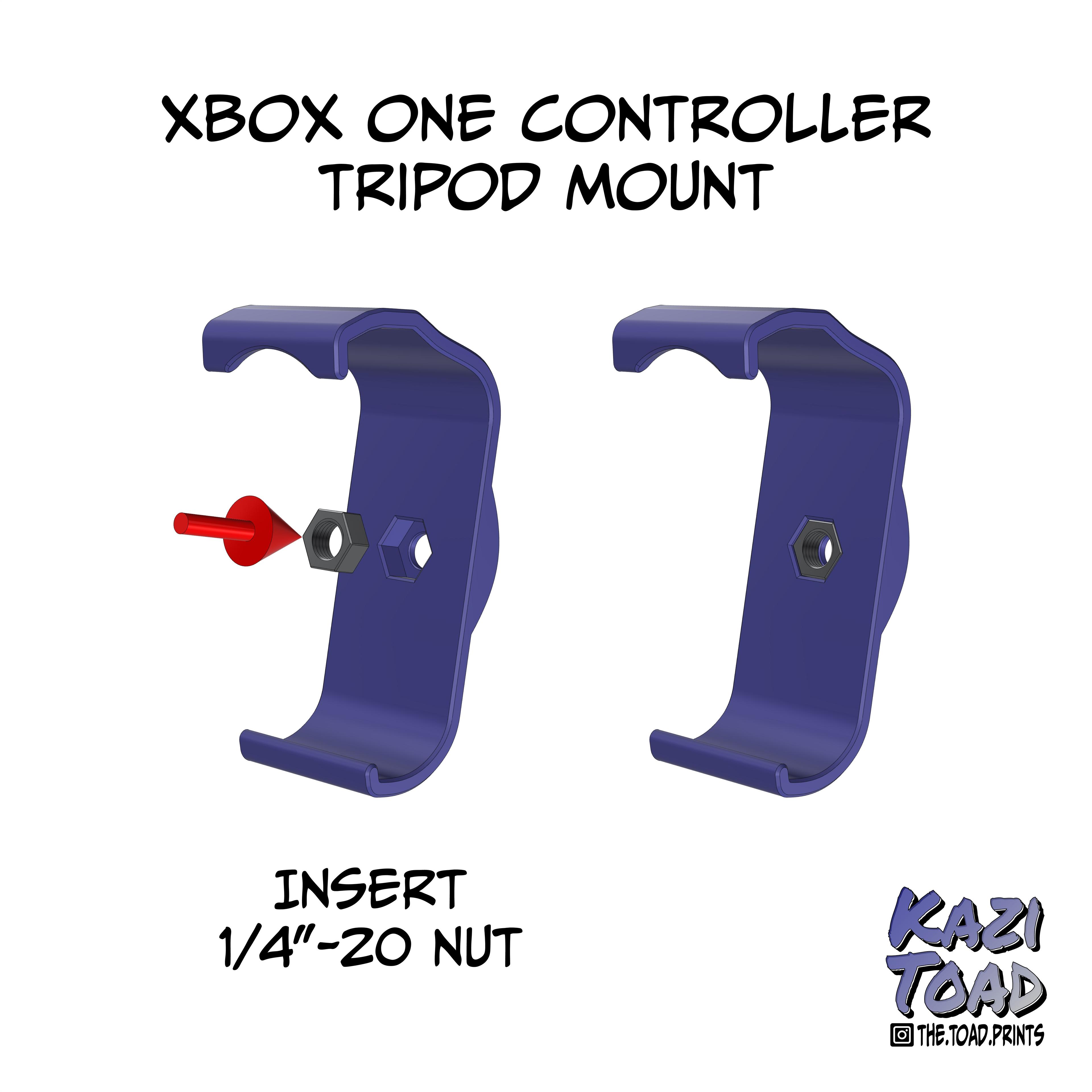 XBox One Controller accessibility mount 3d model