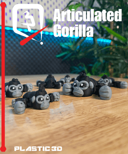 Articulated Gorilla 3d model