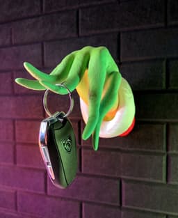 The Grinch Hand Wall Mount 3d model