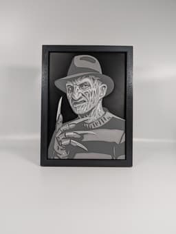 Halloween in Layers - Horror Legends: Freddy Krueger 3d model