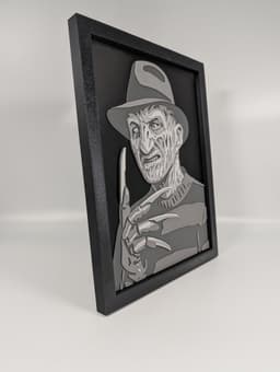 Halloween in Layers - Horror Legends: Freddy Krueger 3d model