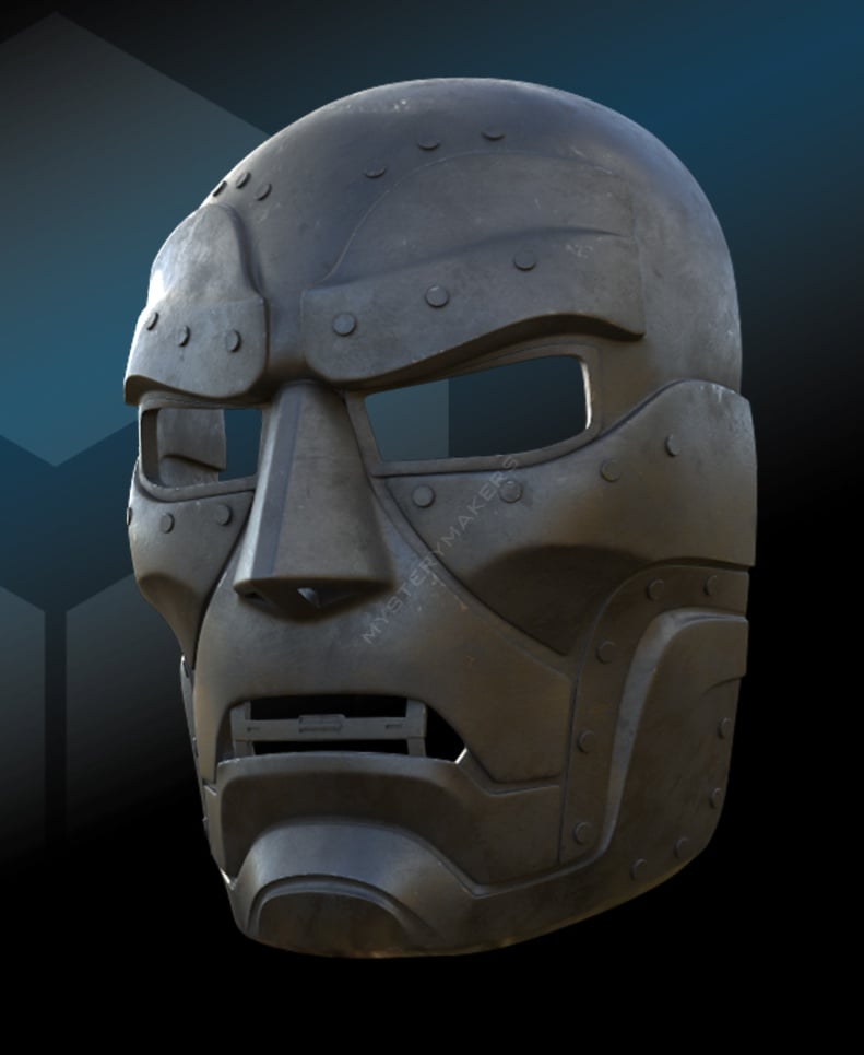 Doomsday dr. Doom mask 3d model
