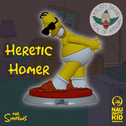 Homer the heretic 3d model
