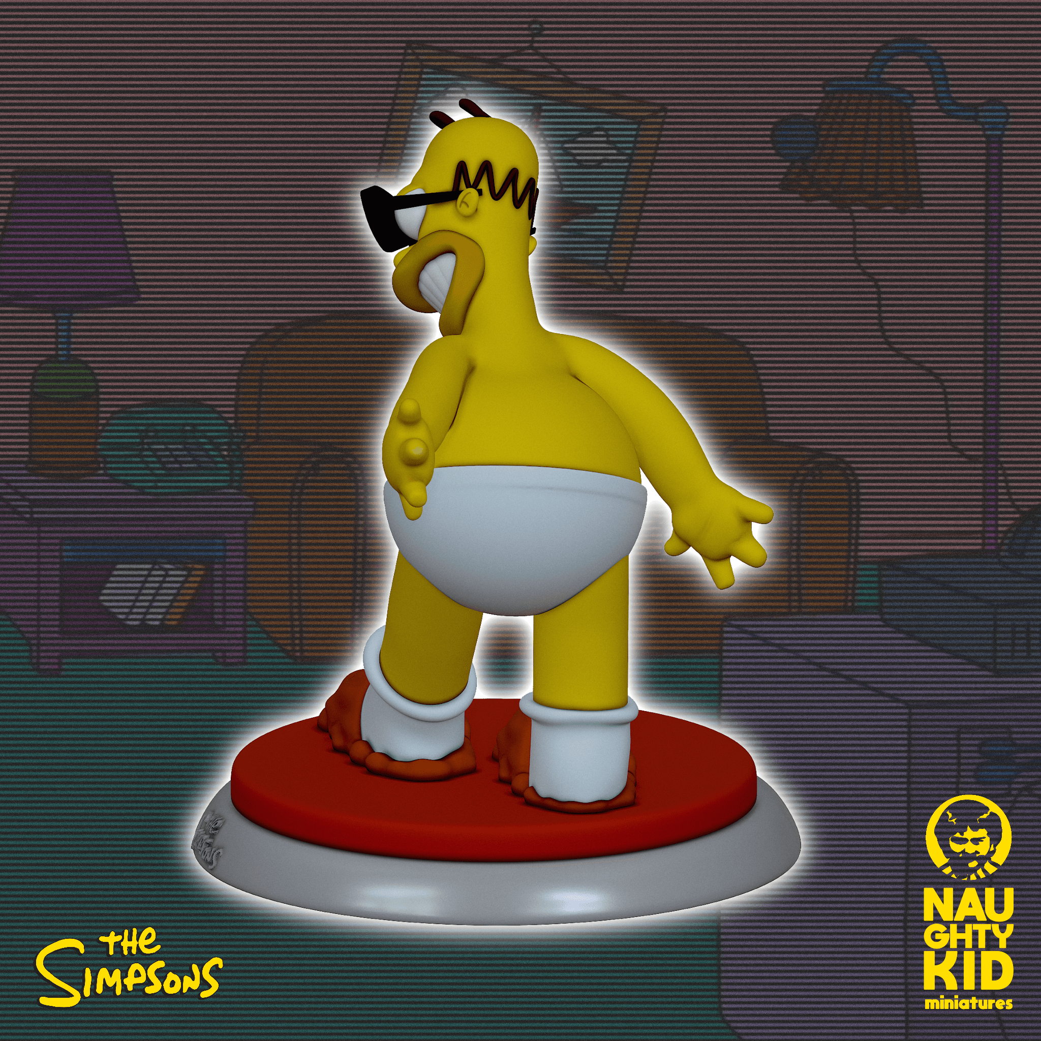 Homer the heretic 3d model