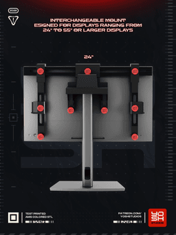Screen Buddy Godzilla 3D Printer STL file 3d model