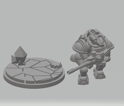 FHW: Tunnel Rat Trooper with Sniper Rifle 3d model