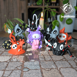 Spectator - Easy Multicolor FDM RPG Minis (No supports) 3d model