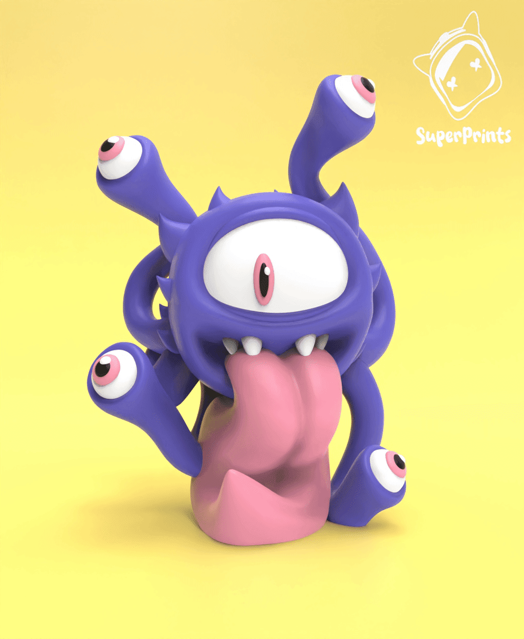 Spectator - Easy Multicolor FDM RPG Minis (No supports) 3d model