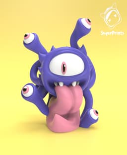 Spectator - Easy Multicolor FDM RPG Minis (No supports) 3d model
