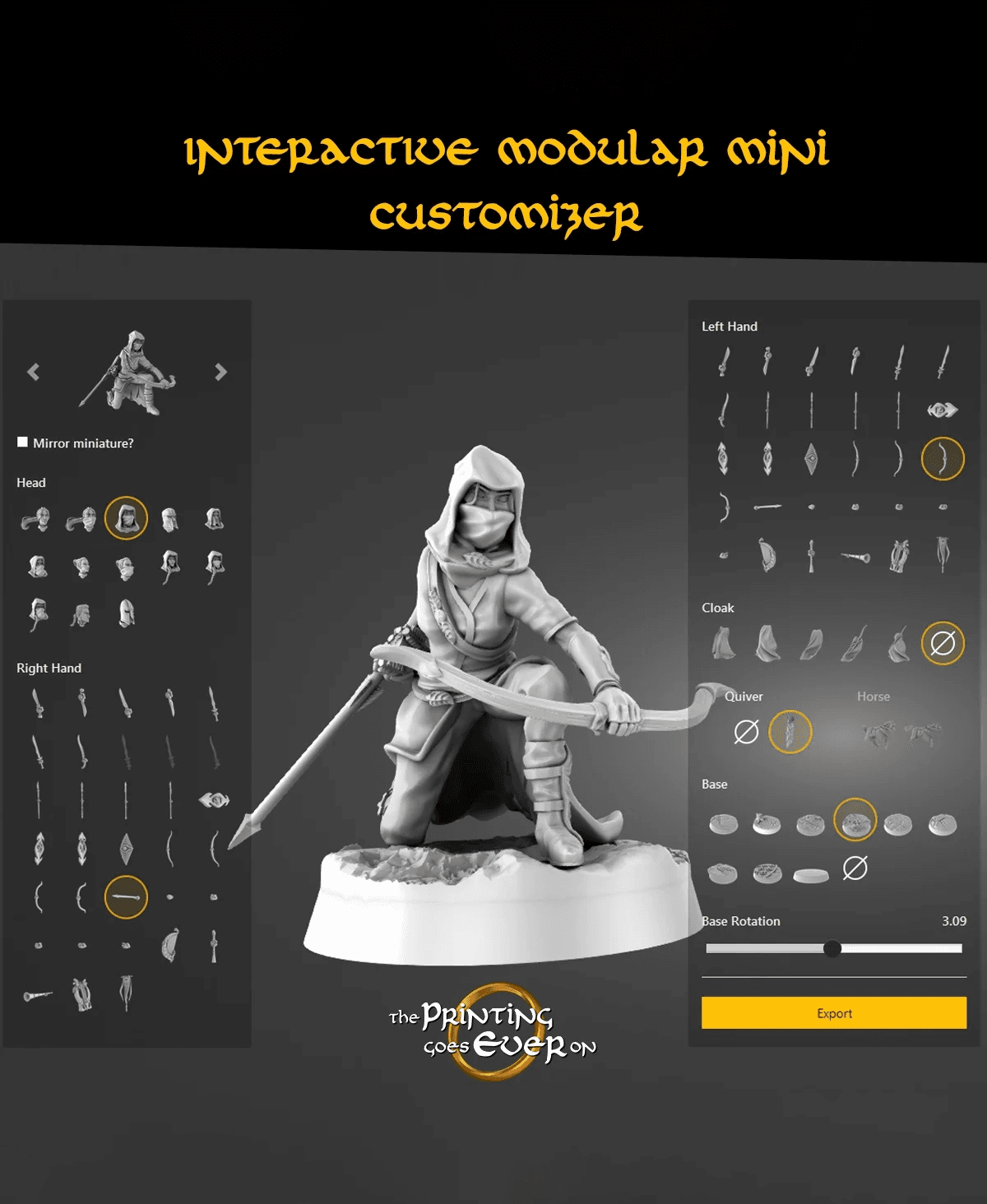 Customizer Modular Bundle - High Elves 3d model