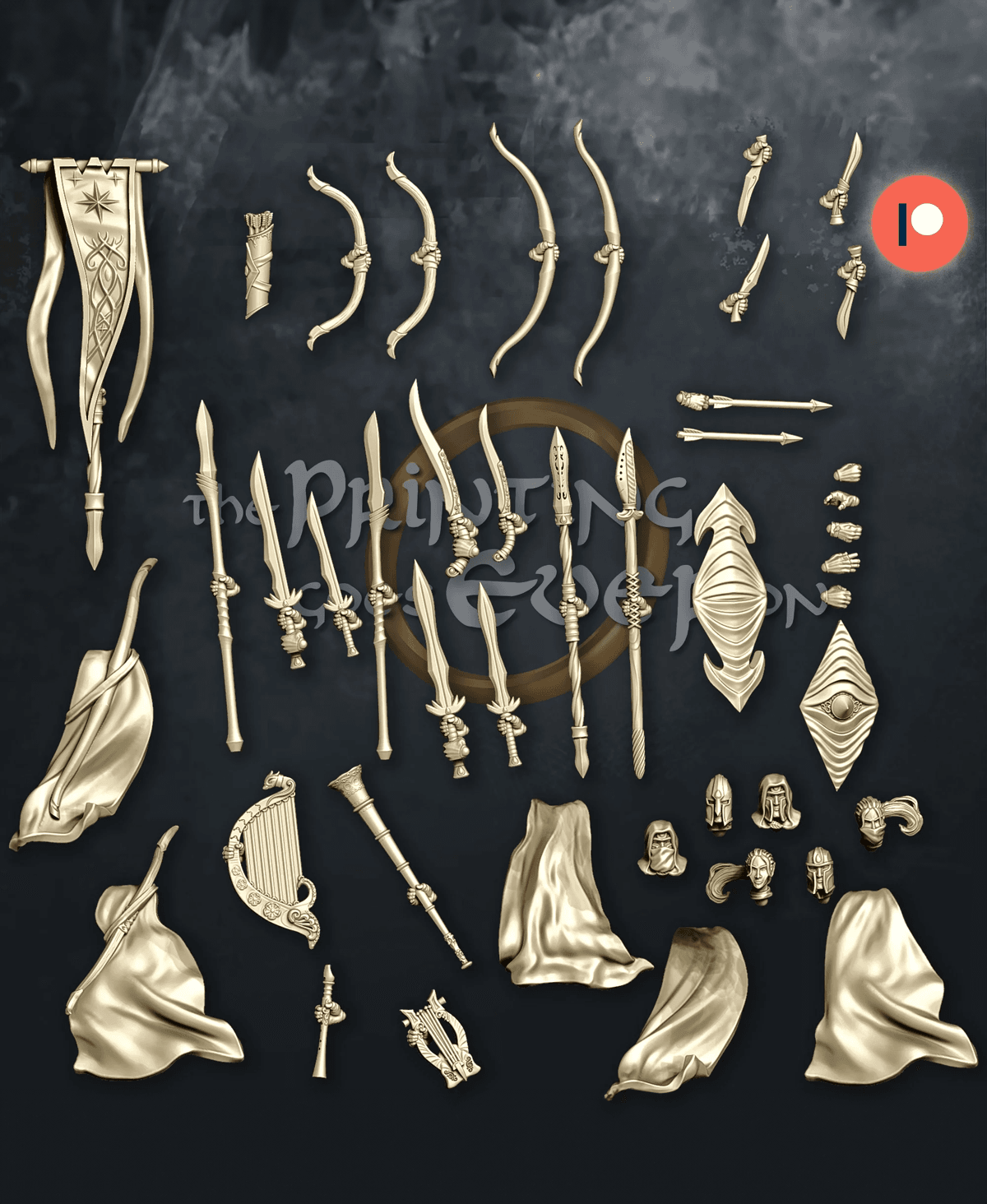 Customizer Modular Bundle - High Elves 3d model