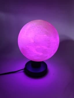 Space Nebular Desk Lamp 3d model