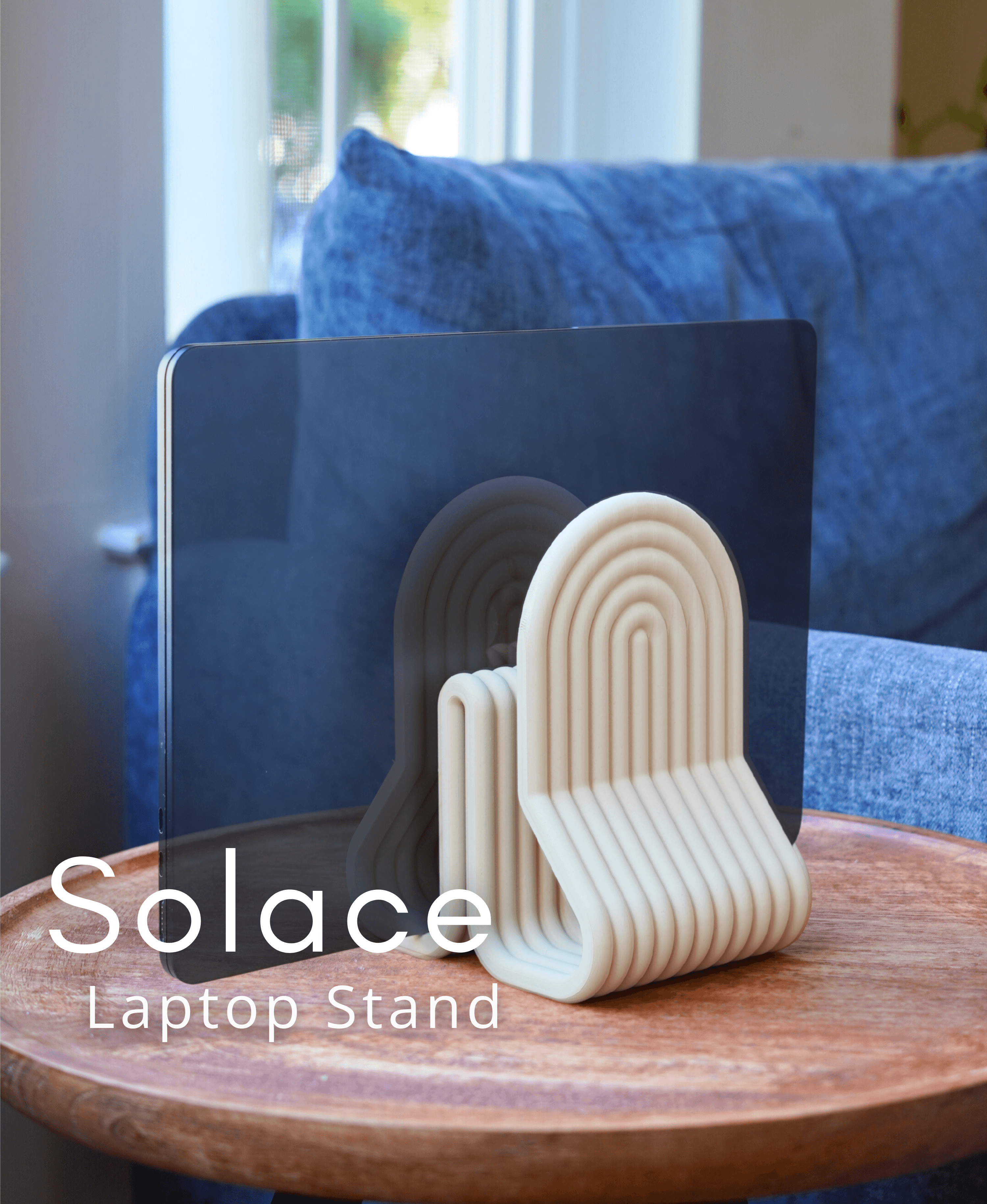 Solace Laptop Holder 3d model