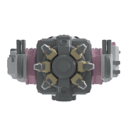 Adorable Scuddles Mech Miniature - Royalty-Free 3D Printable Model for Tabletop Wargames 3d model
