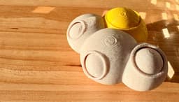 Sunny Sky Fidget Toy | Clicky and Roller Ball 3d model