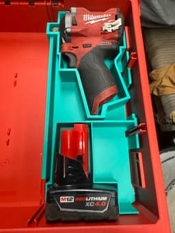 milwaukee packout m12.3/8 impact, drawer.stl 3d model