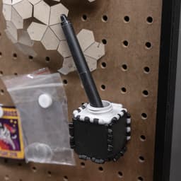 Polypanels // Pegboard Mounts 3d model