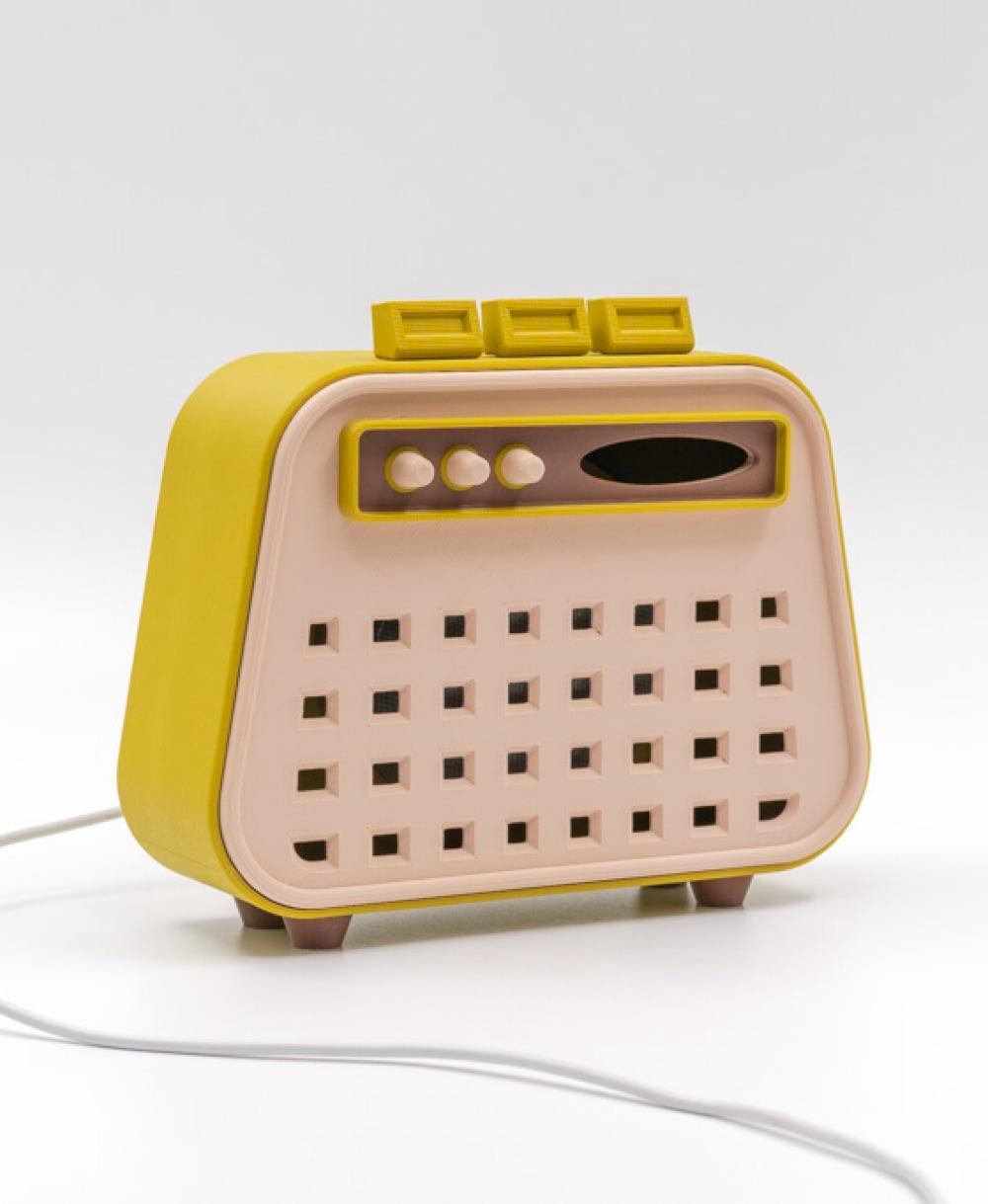 Radio cover for Google mini  3d model
