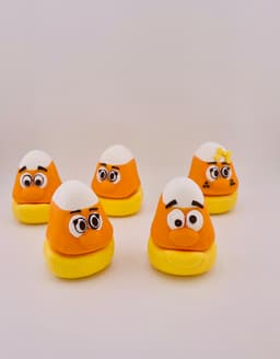 Candy Corn Mini Flexi & Key Chain Set 3d model