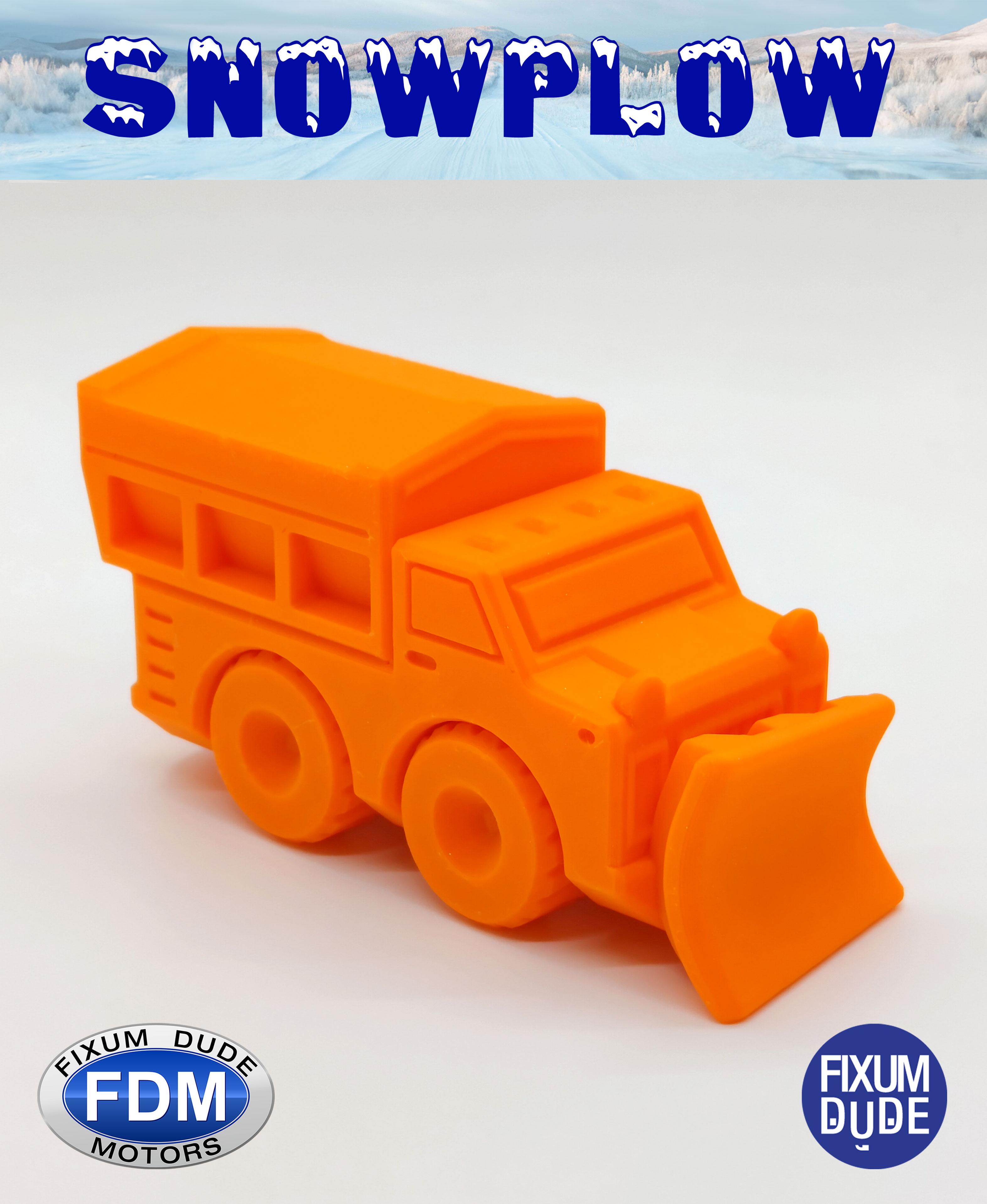  Fixum Dude Motors PiP Snowplow 3d model