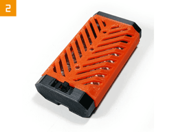 AA Battery Holders – With Switch and Power Hub 3d model