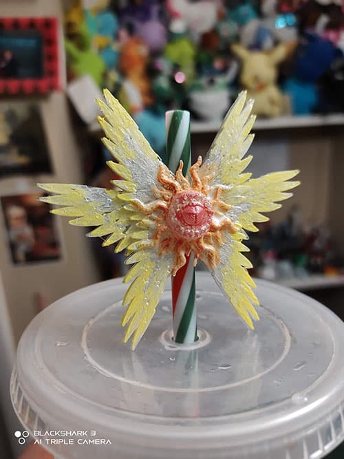 Serpahim Straw Topper 3d model