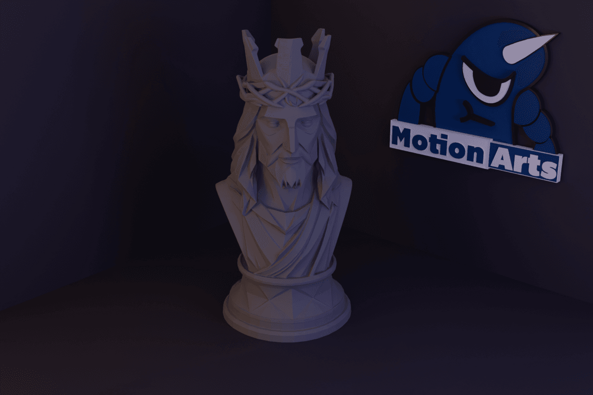 Estatua busto Jesus.stl 3d model