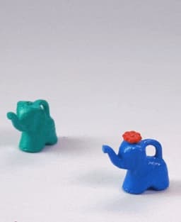 Elephant Watering Can — Vintage Plastic Toy 3d model