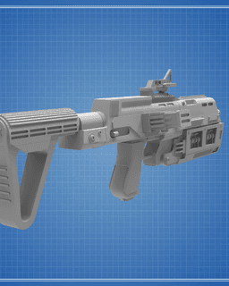 Sith Troopers' W48 Blaster - Battlefront 2 3d model