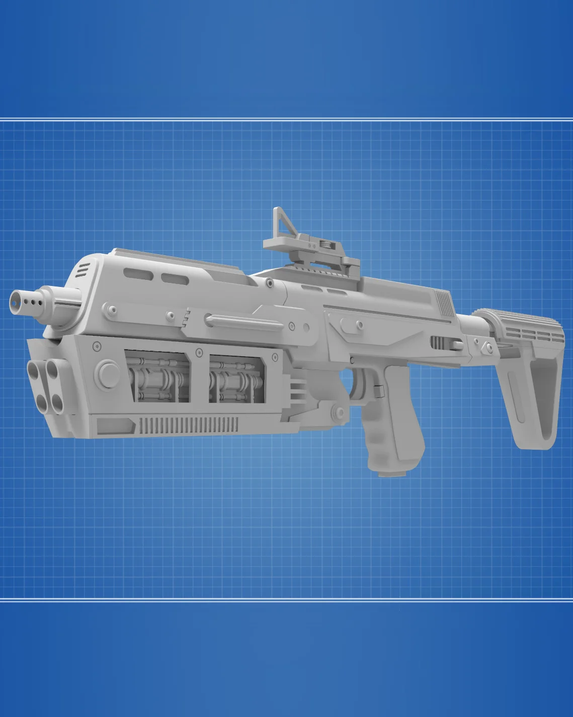 Sith Troopers' W48 Blaster - Battlefront 2 3d model