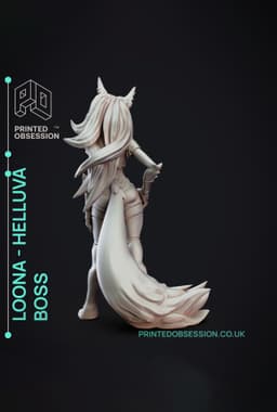 Loona - Helluva Boss - Anime Furry Fanart 3d model