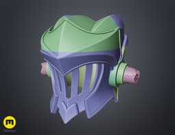 Female Goblin Slayer's Helmet 3d model