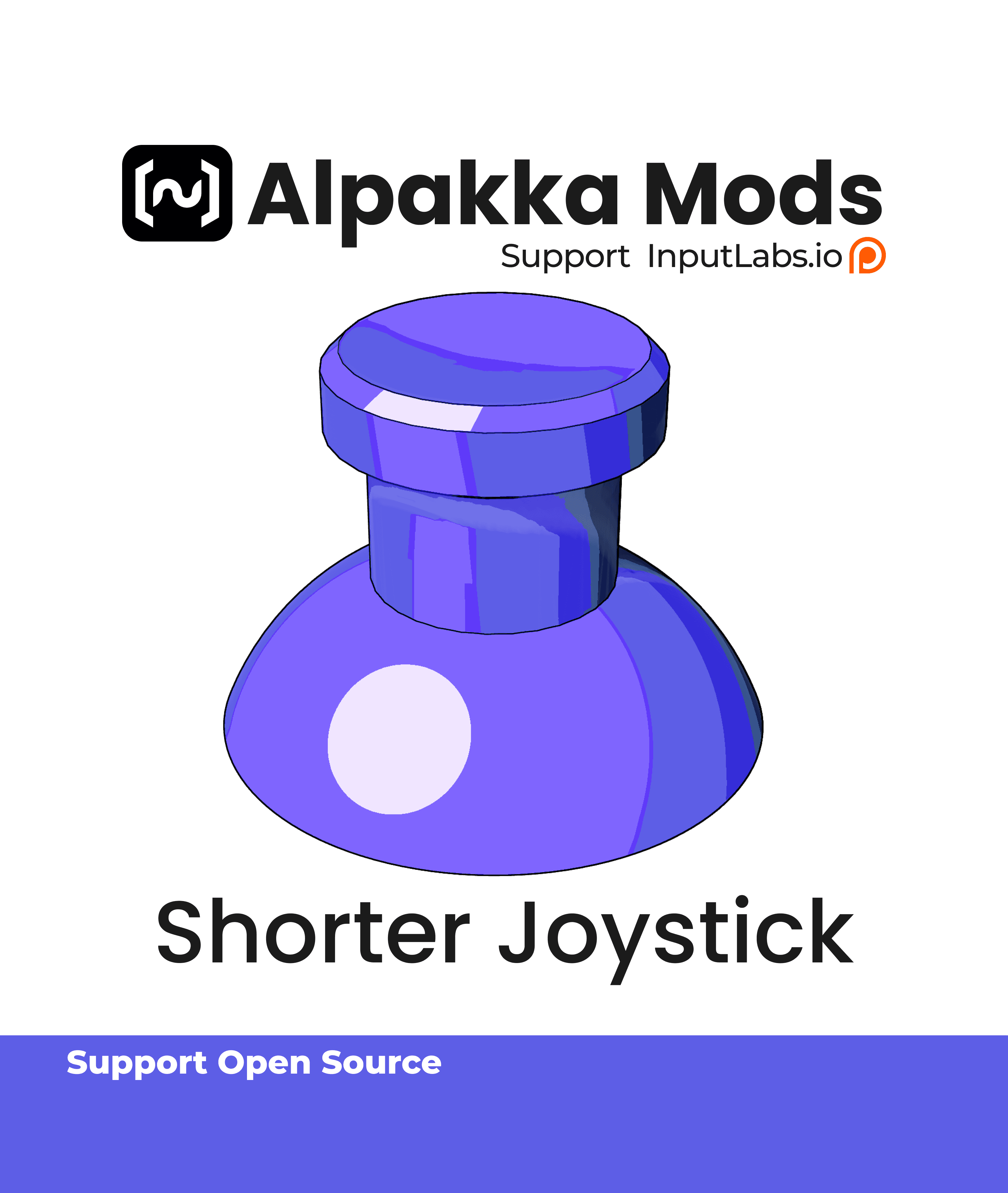Alpakka Shorter Joystick Mod [V1] 3d model