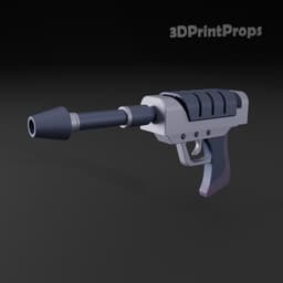 Plasma Pistol (Fake gun) from Rick and Morty 3d model