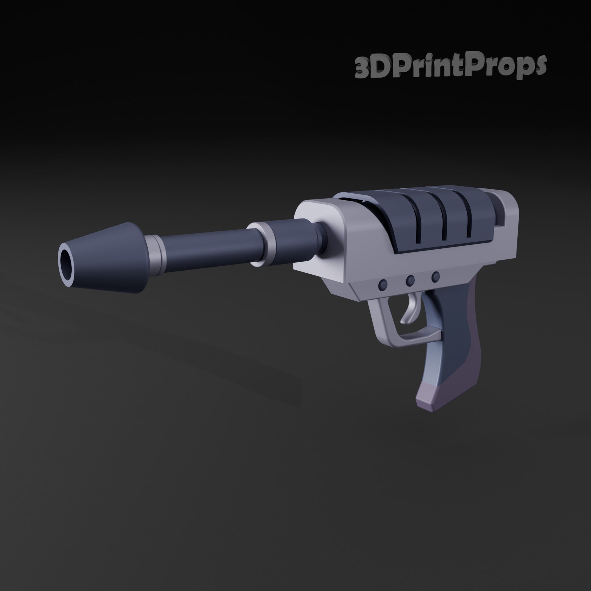 Plasma Pistol (Fake gun) from Rick and Morty 3d model