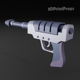 Plasma Pistol (Fake gun) from Rick and Morty 3d model