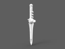 Dragon Dagger 3d model