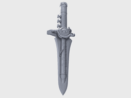 Dragon Dagger 3d model
