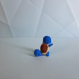 Squirtle Low Poly Pokemon 3d model
