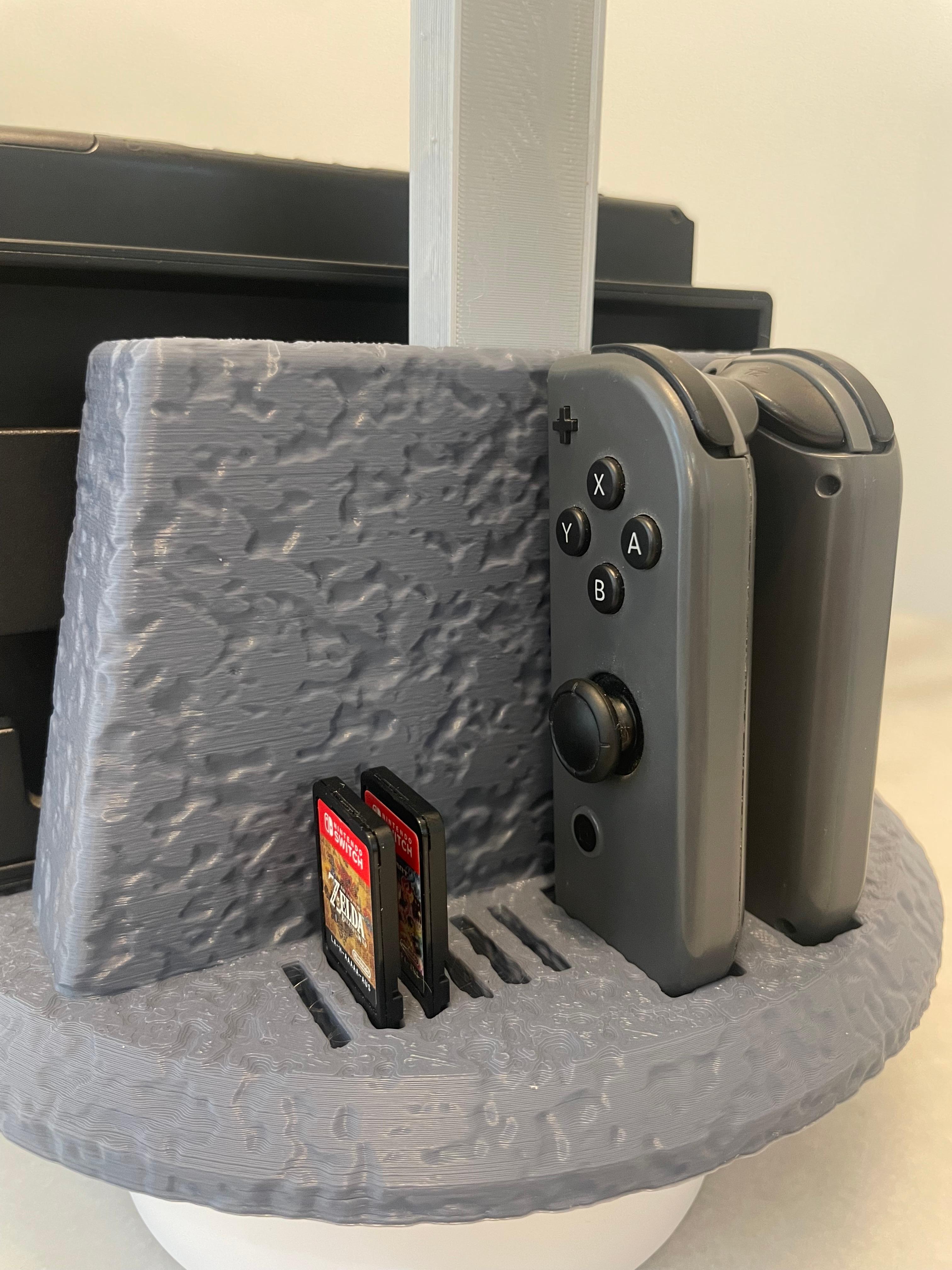 SWITCH DOCK WITH REMOVABLE MASTER SWORD 3d model
