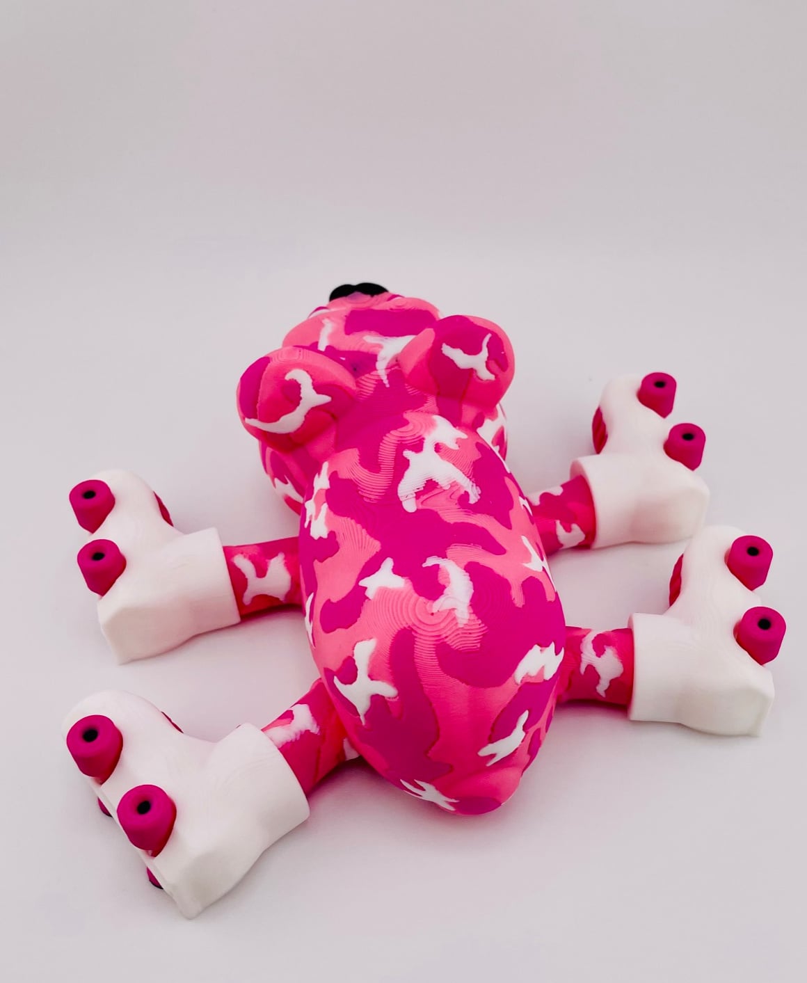 Camo Bears on Skates 3d model