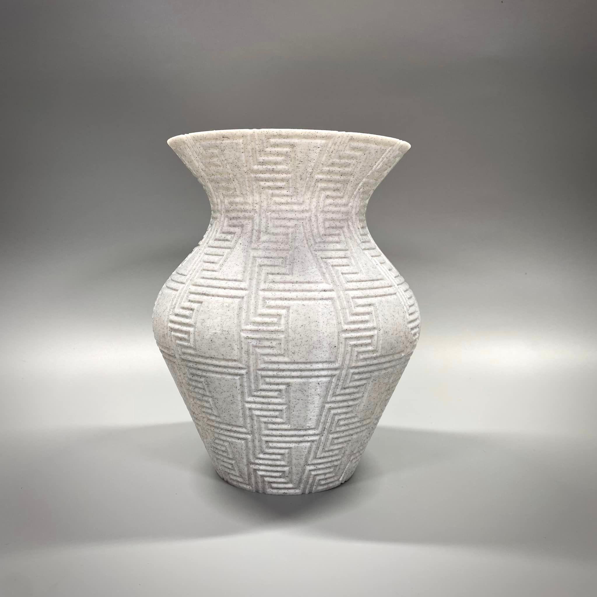 Greek Mosaic Vase 3d model