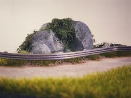 Tunnel and Mountain Diorama V2 for Hot Wheels and 1:64 Diecast Cars & Figure 3d model