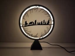 Ring Lamp 3d model