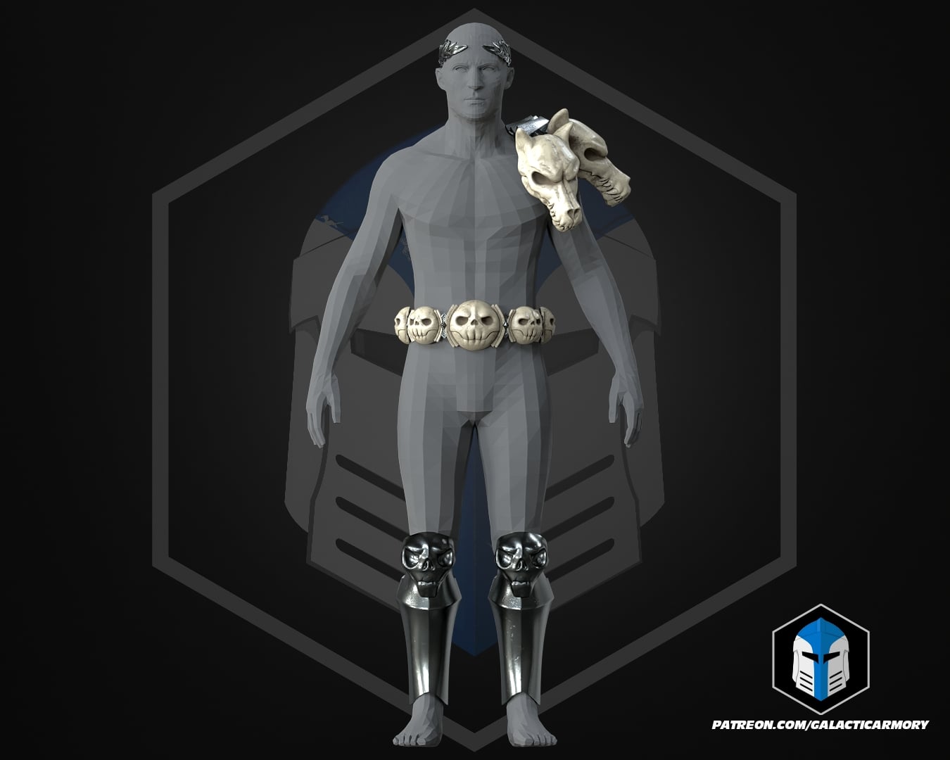 Hades Zagreus Armor - 3D Print Files 3d model